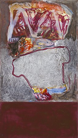 L'hiver du loup - Technique mixte - Diptyque - Danièle Aubert-Schmitt - Toulouse